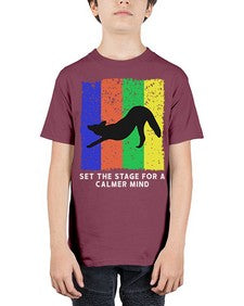 Set the Stage 515# - yoga - Youth Tee Unisex