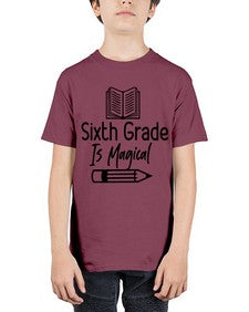 Sixth Grade Is Magical 880# - sixth grade - Youth Tee Unisex