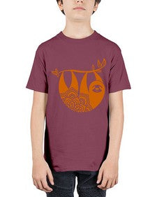 SlothMandala 1076# - mandala - Youth Tee Unisex