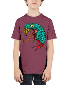 Snake 227# - cartoon animals - Youth Tee Unisex