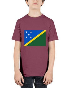 Solomon Islands 1855# - world flags - Youth Tee Unisex