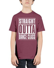 Straight outta dance class 190# - dance2 - Youth Tee Unisex