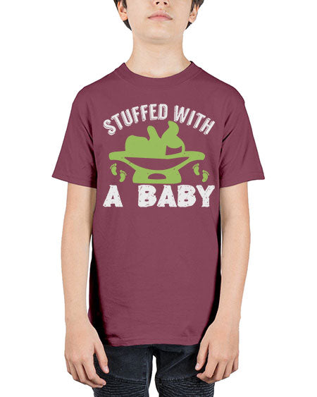 Stuffed with a Baby Style 211# - baby - Youth Tee Unisex