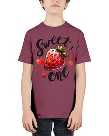 Sweet One Strawberry 1597# - strawberry - Youth Tee Unisex