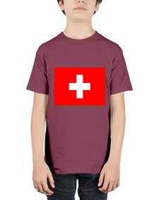 Switzerland 1915# - world flags - Youth Tee Unisex