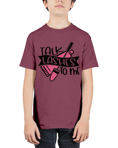Talk Lashes To Me Style 17# - beauty - fashion - Youth Tee Unisex