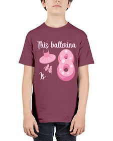 Th birthday ballet dancer ballerina 46# - ballet - Youth Tee Unisex