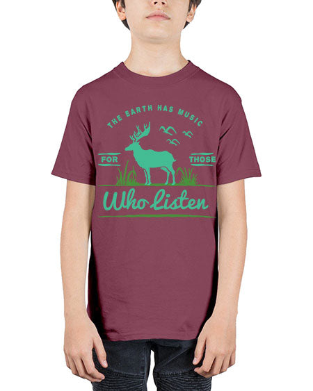 The Earth Has Music 15# - nature - Youth Tee Unisex