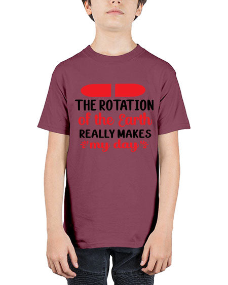 The Rotation of the Earth Really Makes my day 10# - nature - Youth Tee Unisex