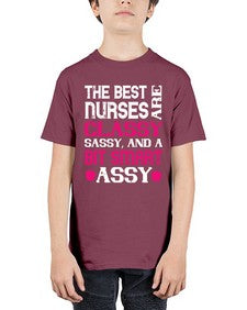 The best nurses are classysassy and a bit smart assy Style 1503# - nurse - Youth Tee Unisex