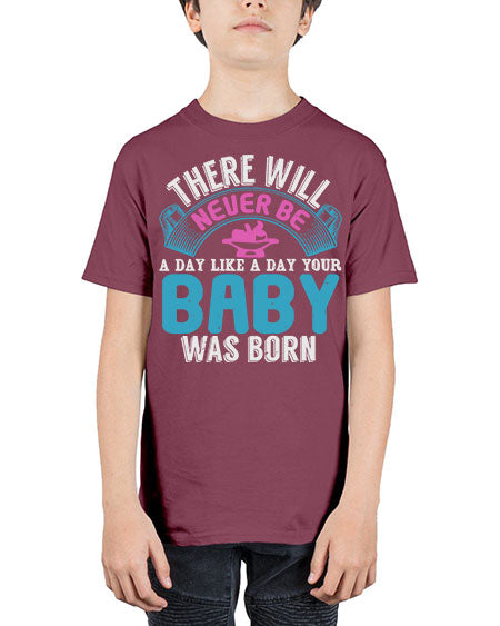 There will never be like when a baby is born Style 228# - baby - Youth Tee Unisex