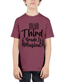 Third Grade Is Magical 961# - third grade - Youth Tee Unisex