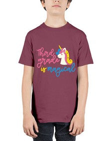 Third Grade Is Magical 963# - third grade - Youth Tee Unisex