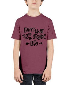 Third Grade Life 967# - third grade - Youth Tee Unisex