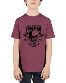 This man is 1166# - skull and bones - Youth Tee Unisex