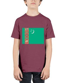 Turkmenistan 2019# - world flags - Youth Tee Unisex
