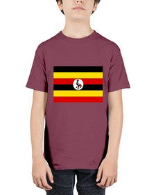 Uganda 2025# - world flags - Youth Tee Unisex