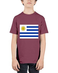 Uruguay 2033# - world flags - Youth Tee Unisex