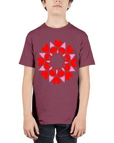 ValentineMandalaOPT 1194# - mandala - Youth Tee Unisex