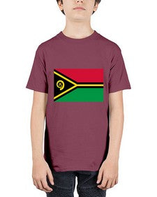 Vanuatu 2052# - world flags - Youth Tee Unisex