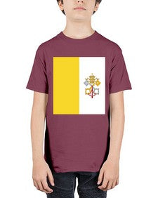 Vatican City 2053# - world flags - Youth Tee Unisex