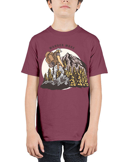 Wander More 3# - nature - Youth Tee Unisex