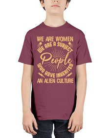We are women we are people 42# - ufo - Youth Tee Unisex