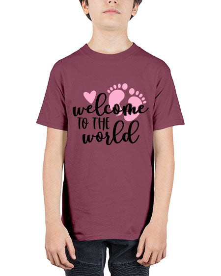 Welcome To The World Style 470# - baby - Youth Tee Unisex