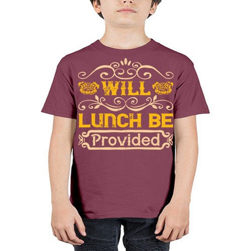Will Lunch Be Provided Style 7# - dogs - Youth Tee Unisex
