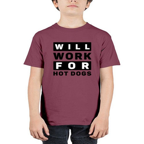 Will Work For Style 1# - dogs - Youth Tee Unisex