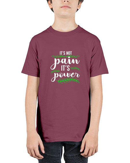 WomensitsnotpainitspowerInspirationalpregnancydoula1653# - doubla - Youth Tee Unisex