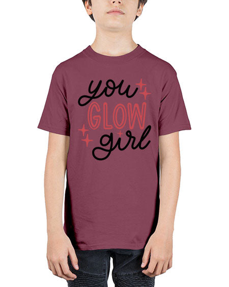 You Glow Girl Style 5# - beauty - fashion - Youth Tee Unisex