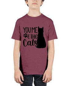 You Me The Cat Style 110# - cats - Youth Tee Unisex
