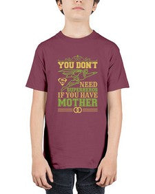 You dont need 271# - cartoon super hero - Youth Tee Unisex