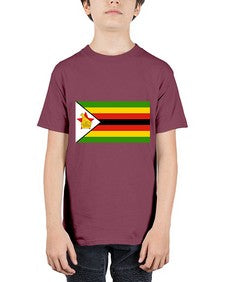 Zimbabwe 2161# - world flags - Youth Tee Unisex