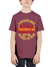 a mothers arms are made of tenderness and children sleep soundly in them 28# - parents day - Youth Tee Unisex