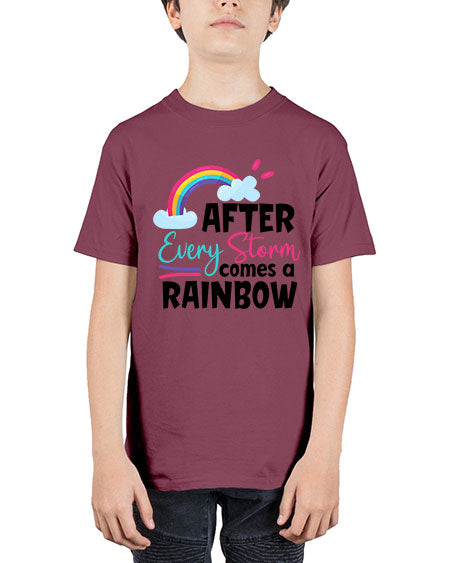 after every storm comes a rainbow Style 16# - baby - Youth Tee Unisex