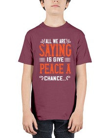 all we are saying 18# - vegan - Youth Tee Unisex