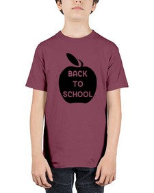 apple back to school 3# - general school - Youth Tee Unisex
