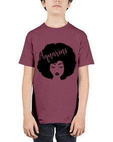 aquarius62# - black girls or women - Youth Tee Unisex