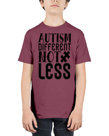 autism different not less 5214# - autism - Youth Tee Unisex