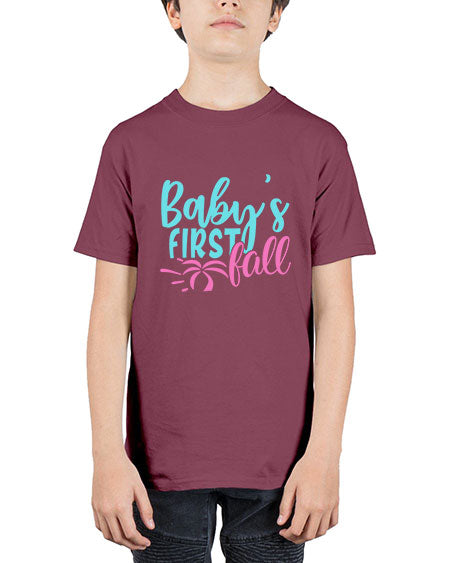babys first fall Style 38# - baby - Youth Tee Unisex