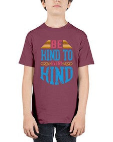 be kind to every kind 630# - vegan - Youth Tee Unisex