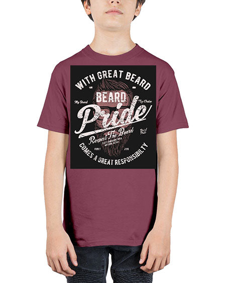 beard pride 51# - bears - animals - Youth Tee Unisex