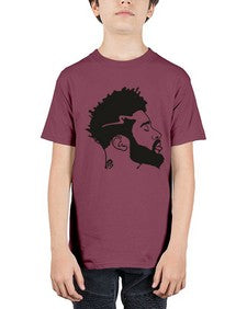 beardman 59# - black boys or men - Youth Tee Unisex