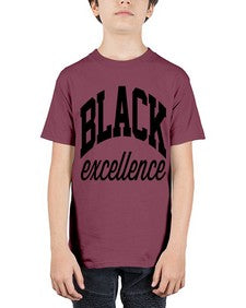 black excllence  211# - black words and phrases - Youth Tee Unisex