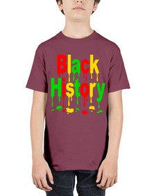 black history drip 241# - black words and phrases - Youth Tee Unisex