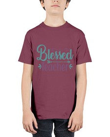 blessed teacher 631# - teacher - Youth Tee Unisex