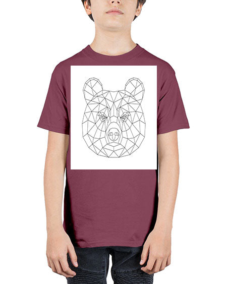 brown bear 79# - bears - animals - Youth Tee Unisex
