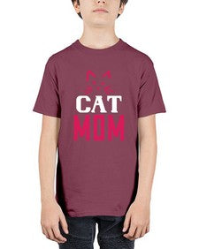 cat mom Style 34# - cats - Youth Tee Unisex